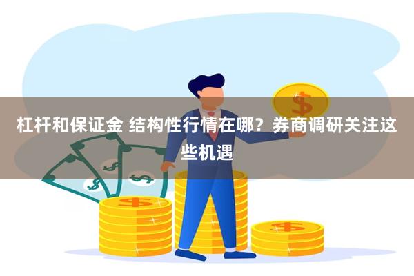 杠杆和保证金 结构性行情在哪？券商调研关注这些机遇