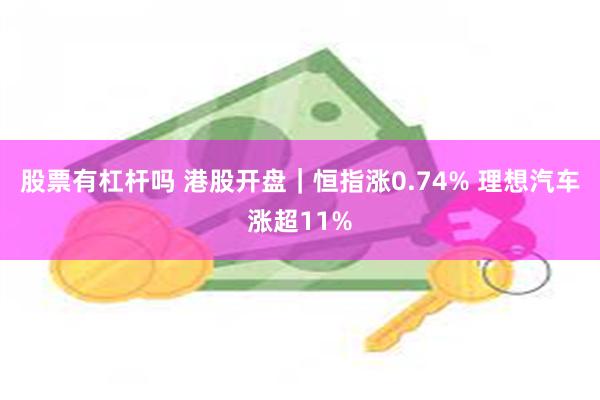 股票有杠杆吗 港股开盘｜恒指涨0.74% 理想汽车涨超11%