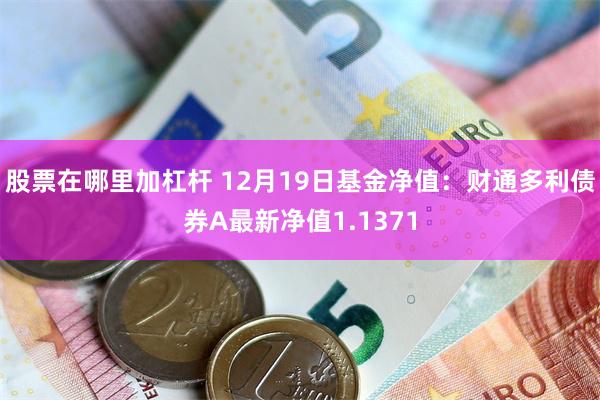 股票在哪里加杠杆 12月19日基金净值：财通多利债券A最新净值1.1371