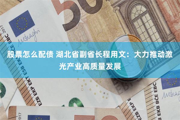 股票怎么配债 湖北省副省长程用文：大力推动激光产业高质量发展